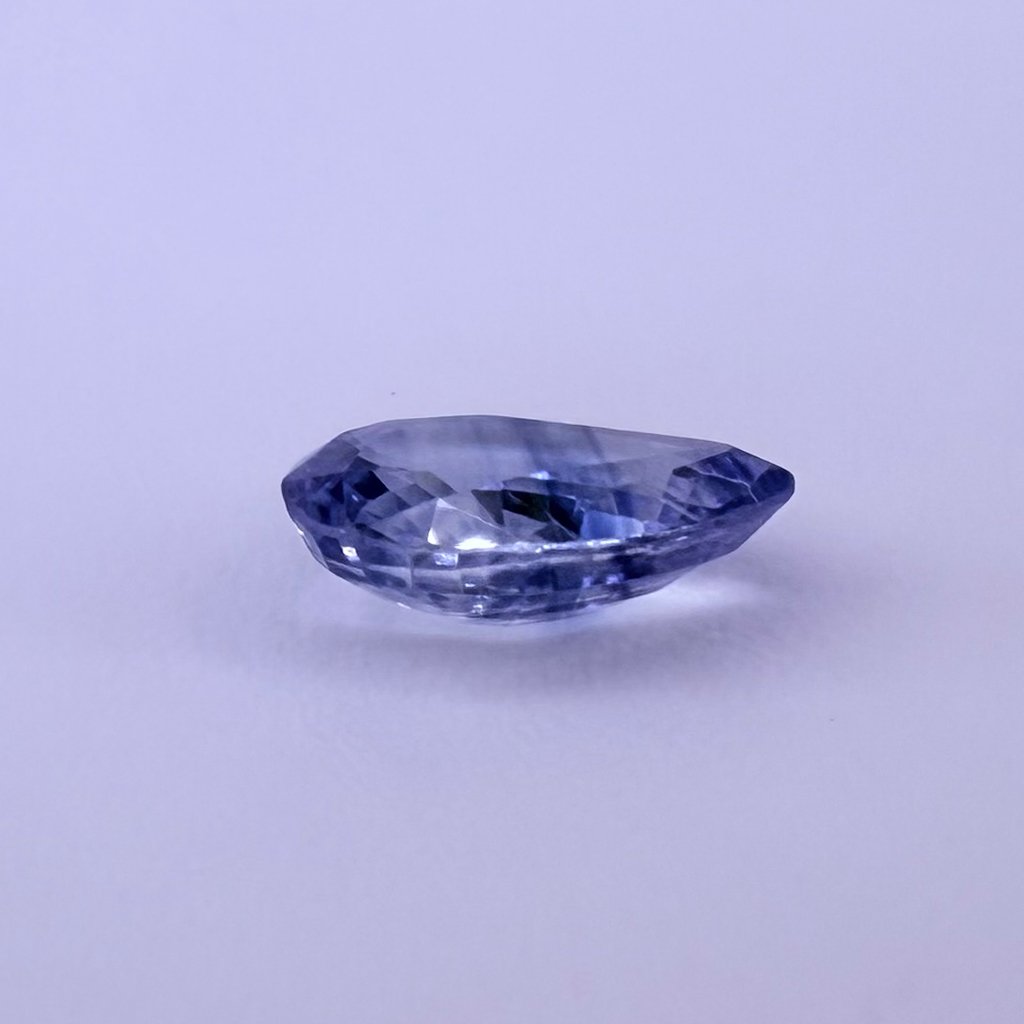 Light Blue Pear Cut 1.6 Carats Natural Sapphire - Image 4