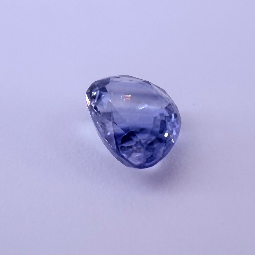 Light Blue Pear Cut 1.6 Carats Natural Sapphire - Image 5
