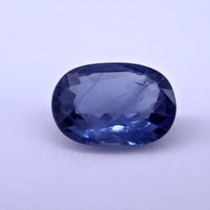 Cornflower Blue Oval Cut 1.7 Carat Natural Sapphire