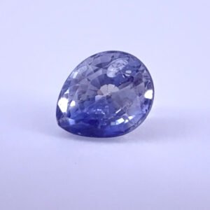 Light Blue Pear Cut 1.55 Carats Natural Sapphire