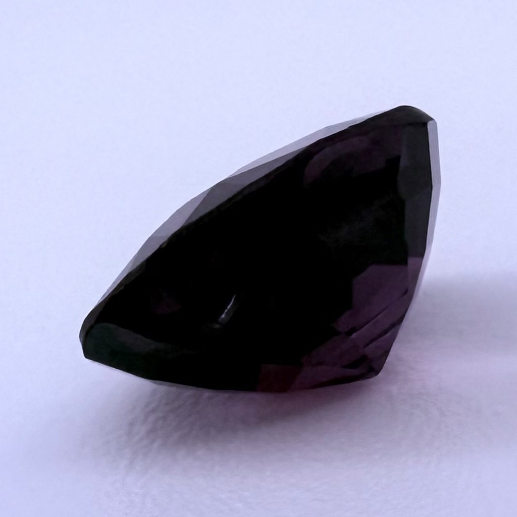 Wine Oval Cut 3 Carats Natural Spinel - Image 3